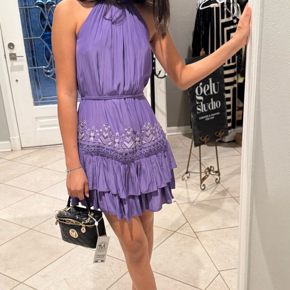 Ramy Brook Dresses & Skirts - Ramy Brook Lilac Halter Mini Dress